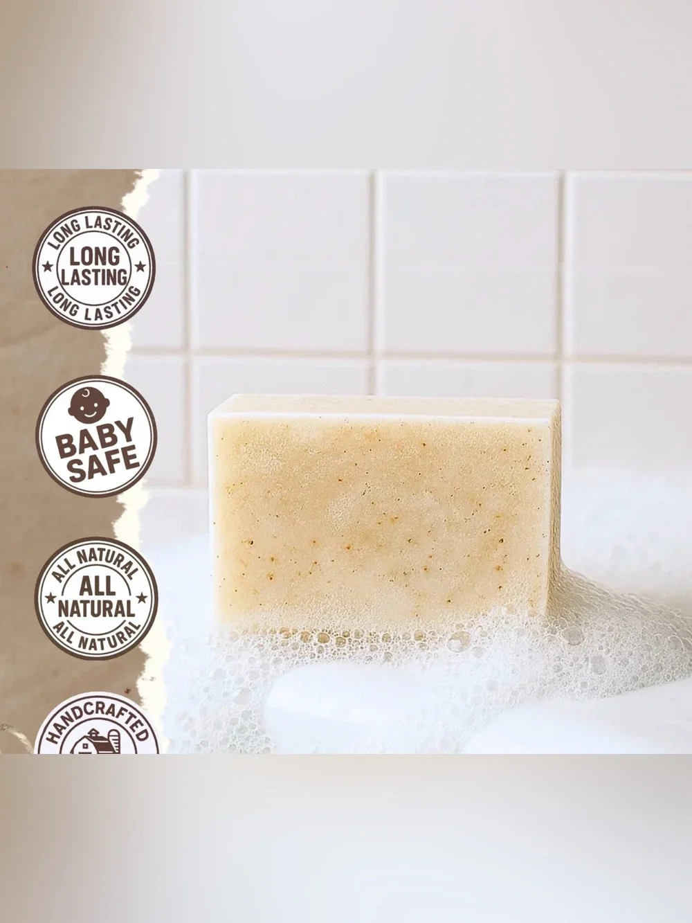 Natural Tallow Soap Bar - 1 bar
